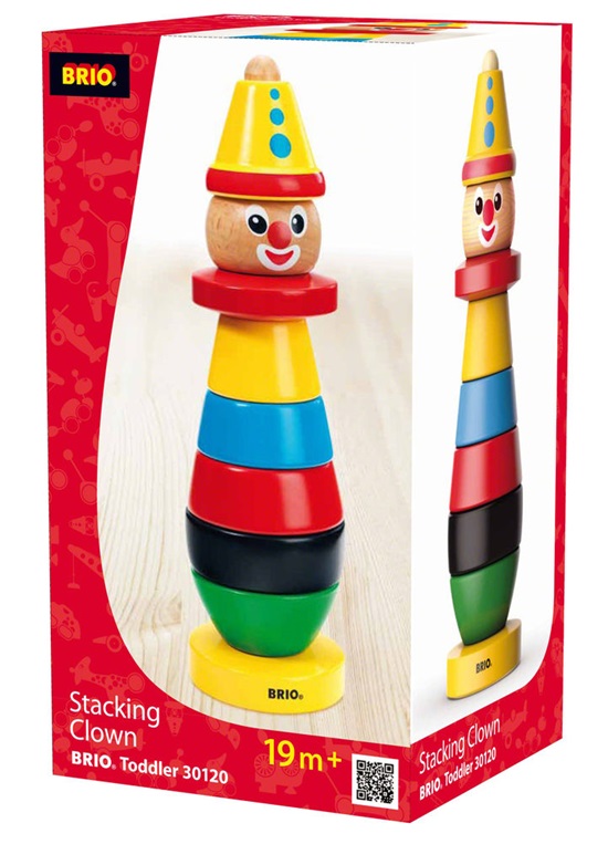 brio stacking clown