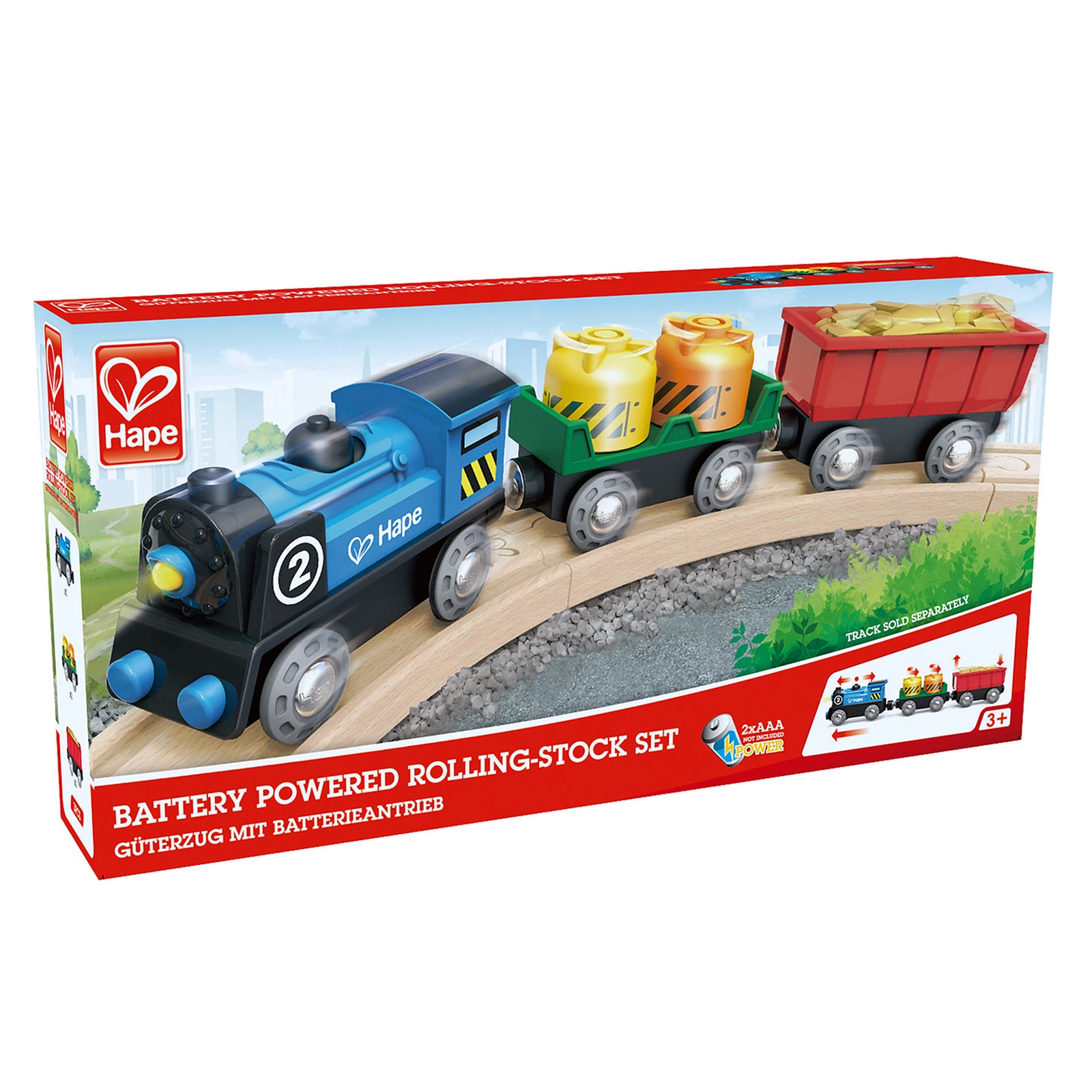 hape battery train