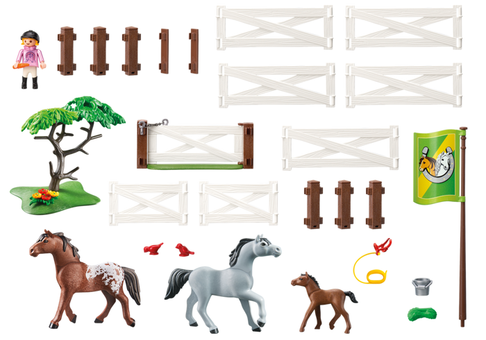 playmobil country horse paddock