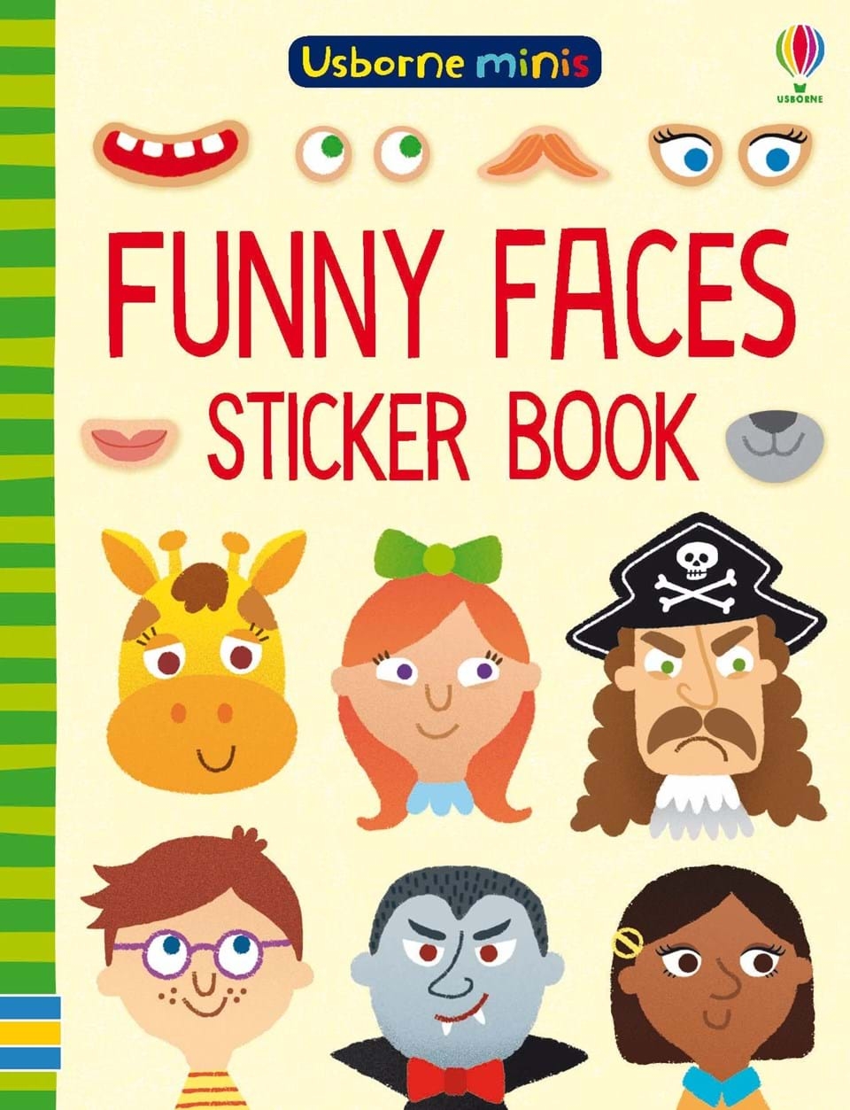 Usborne Mini Books Funny Faces Sticker Book