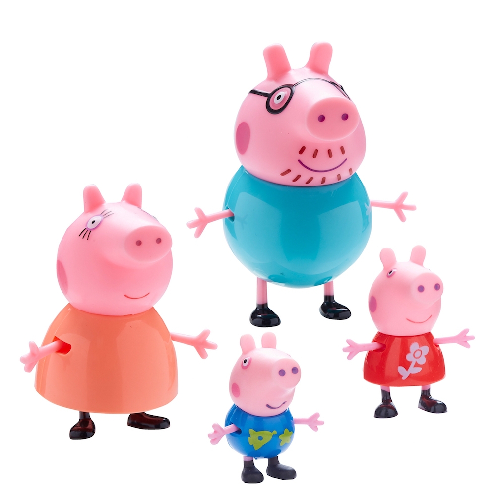 peppa pig talking dress up peppa deluxe figure pack