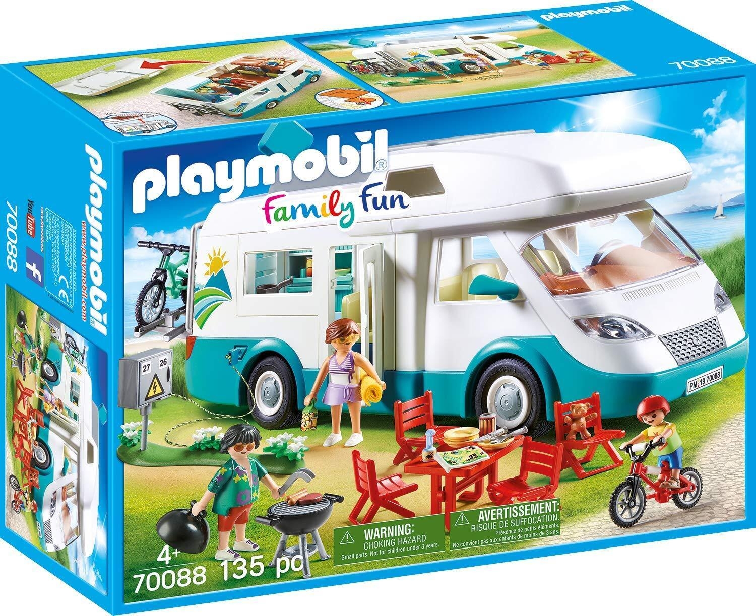 Playmobil Family Fun - Family Camper 70088