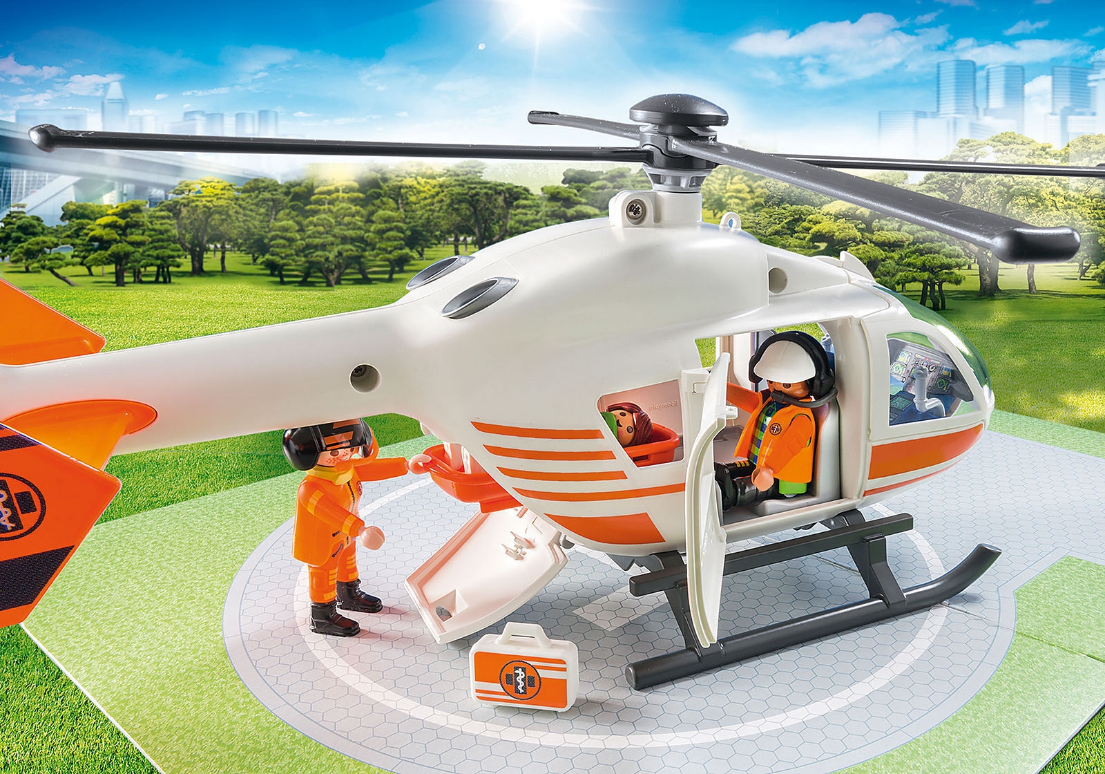Playmobil City Life - Rescue Helicopter 70048