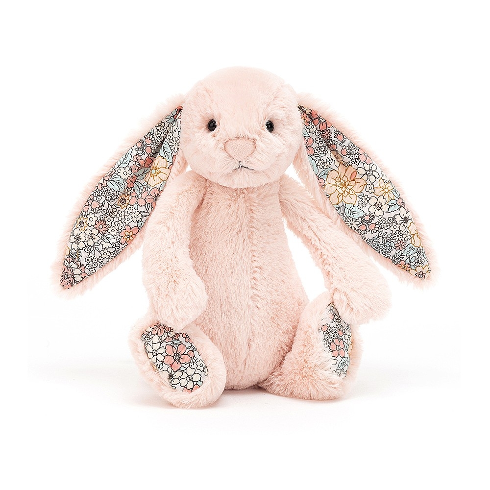 jellycat blossom silver bunny small