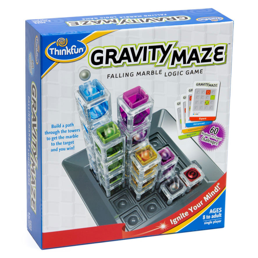 ThinkFun Gravity Maze - Gioco Di Logica STEM Con Biglie - Ricambi E Parti (Usato)