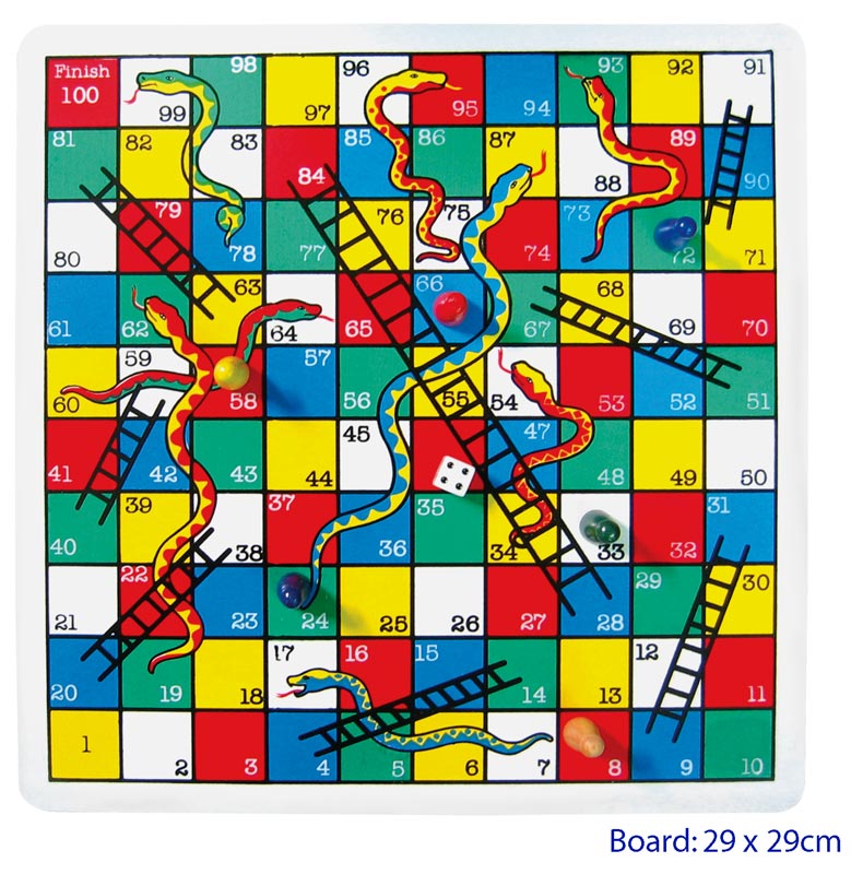 7.5 Inch Snakes & Ladders Board Game Edible Icing Birthday Party Cake  Topper | eBay