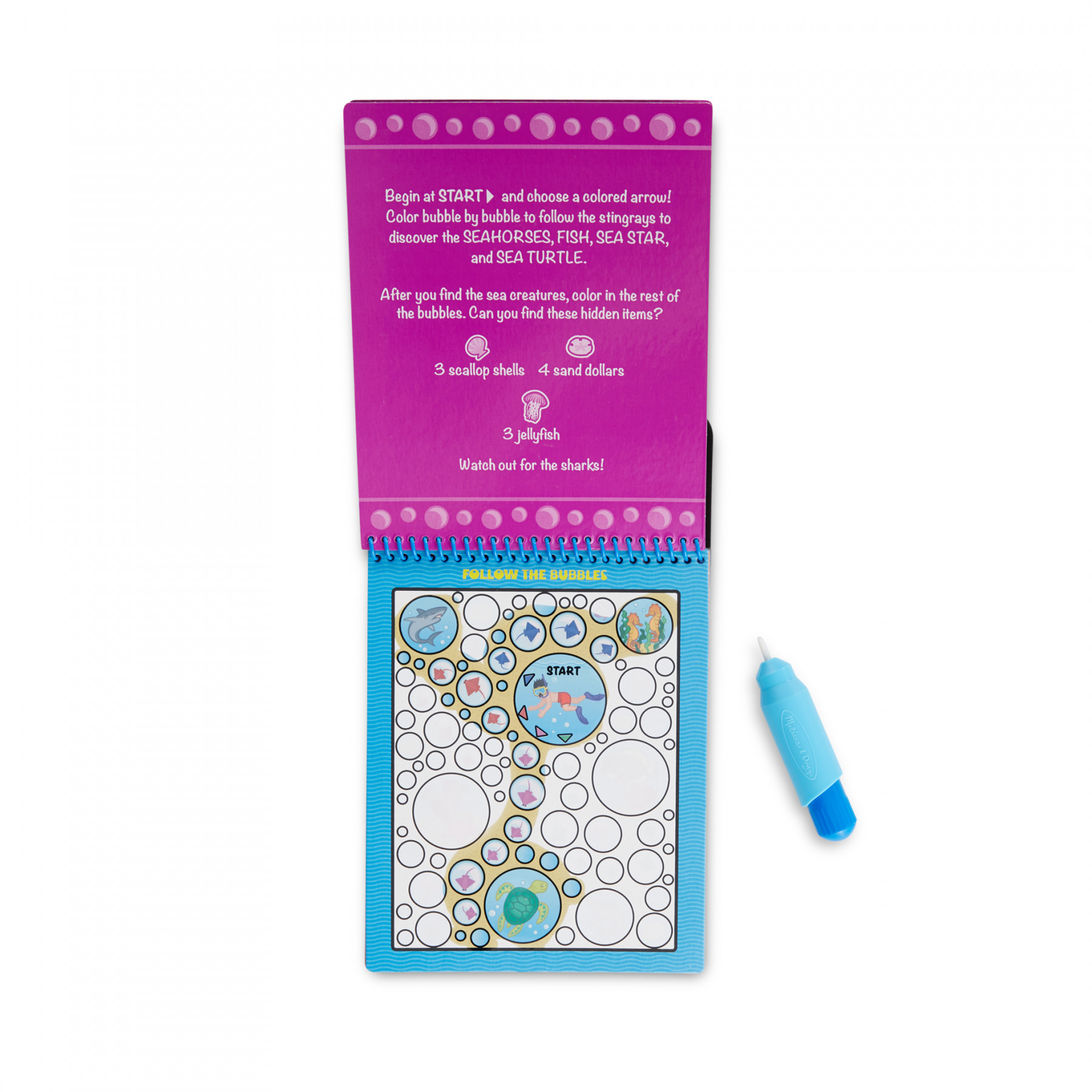 Crisp Melissa And Doug On The Go Water Wow Landscape for Your Screen