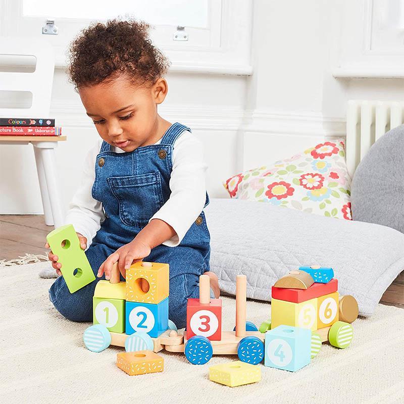 ELC Wooden Stacking Train