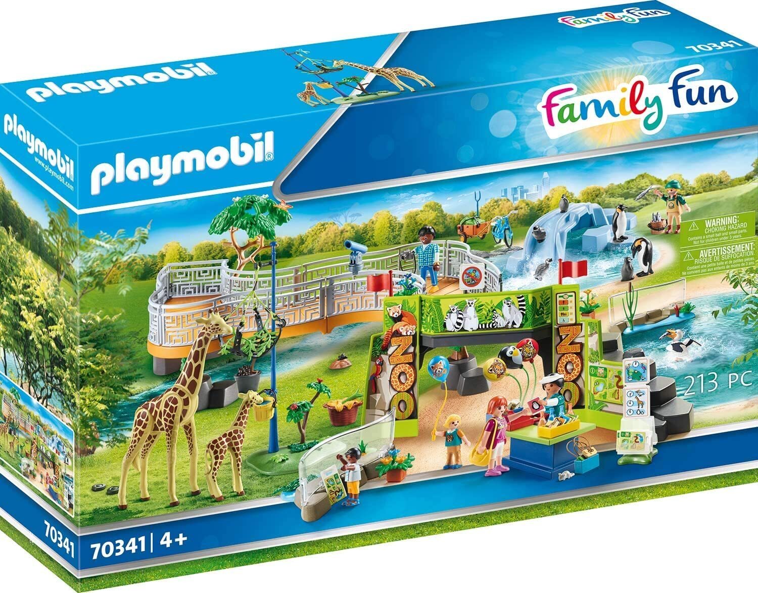 playmobil large city zoo set