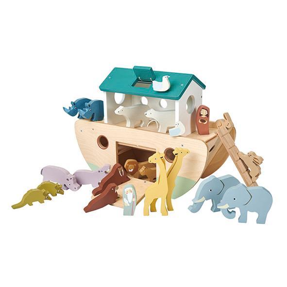 Tender Leaf Toys Noah's Wooden Ark Discount Toy