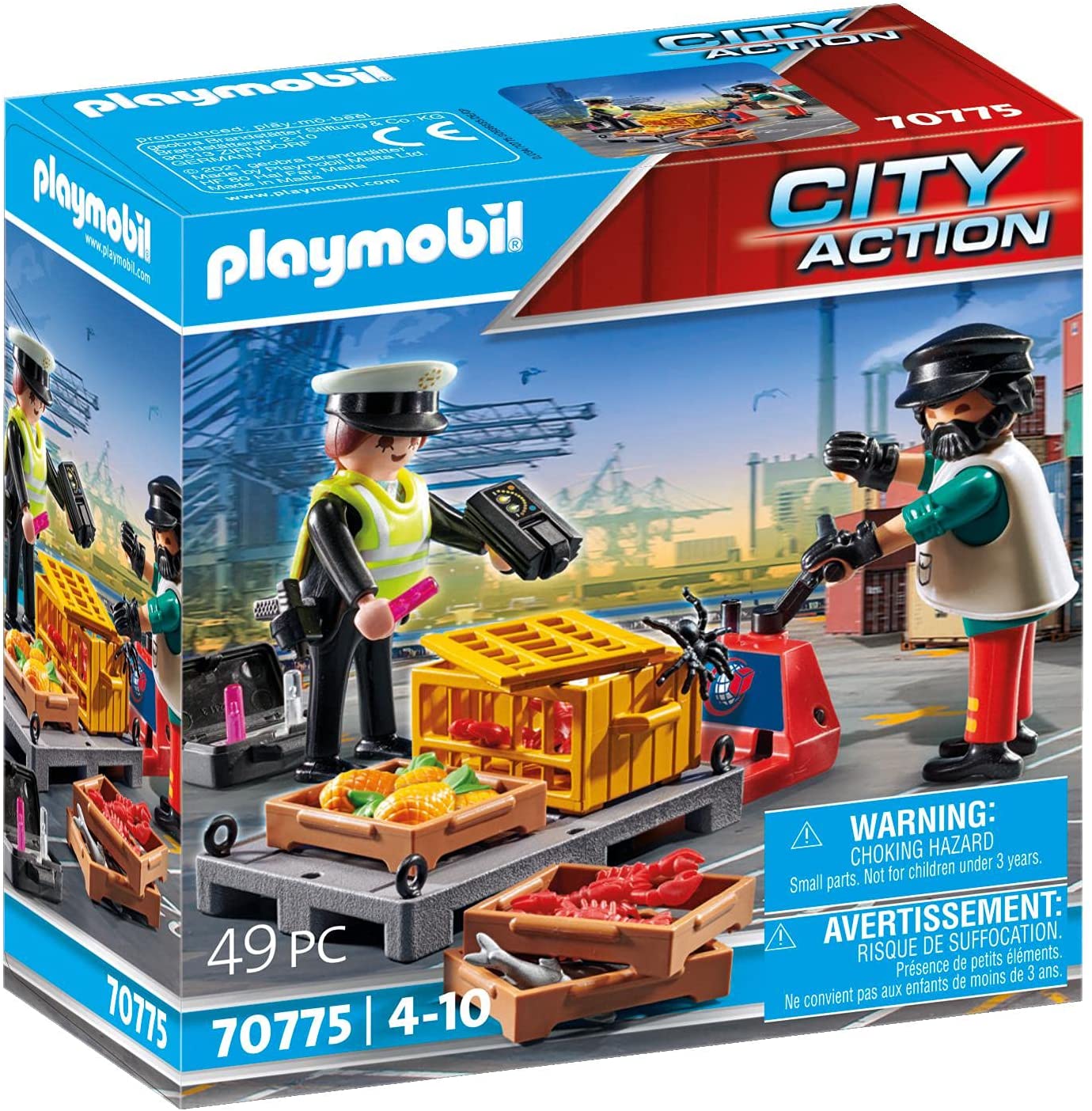 Playmobil construction truck, 70444, original, toys, boys, girls, gifts,  collector, figures, dolls, shop, with box, new