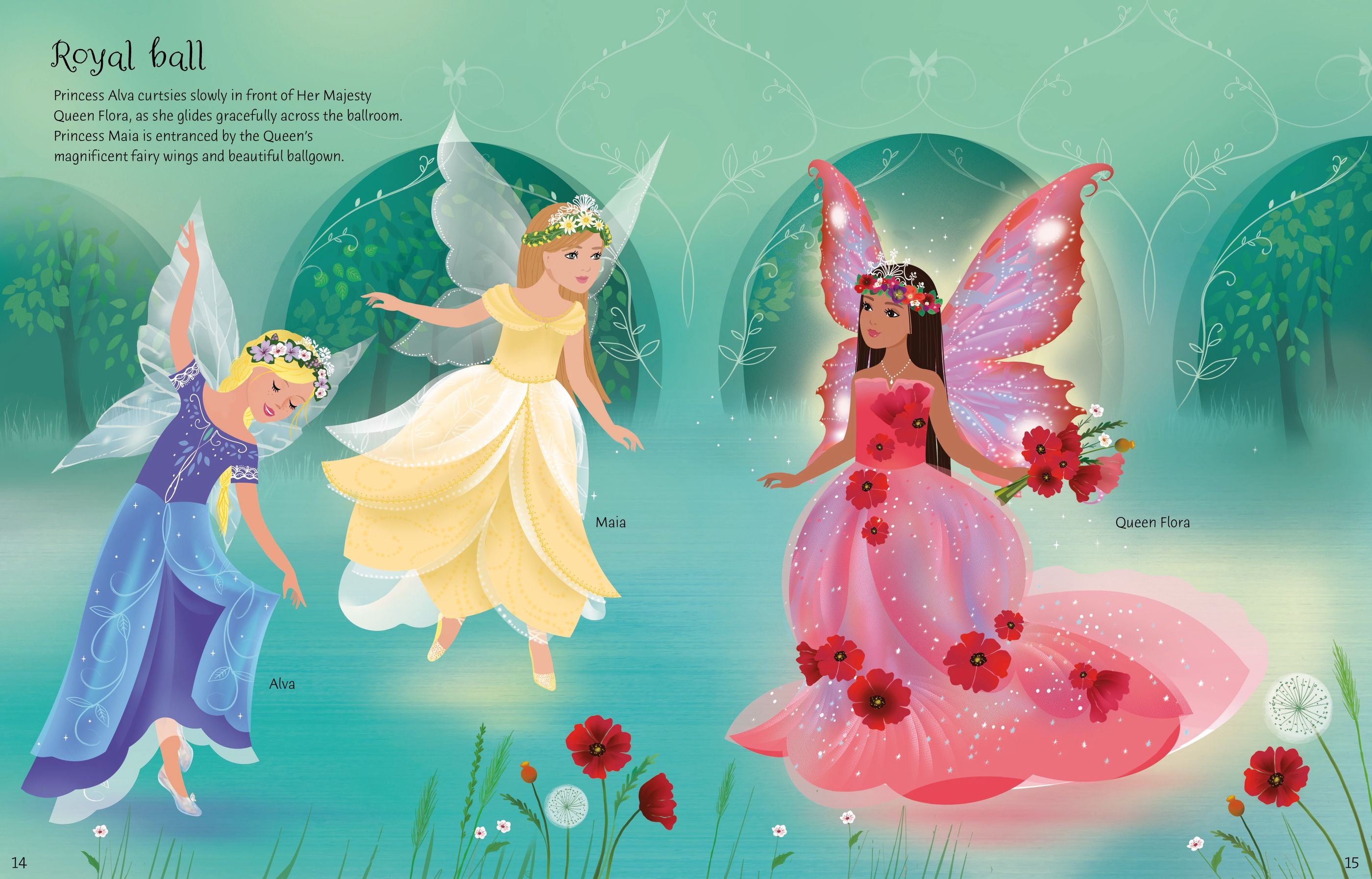 Fairy Princesses Sticker Dolly Dressing – Genius Juniors