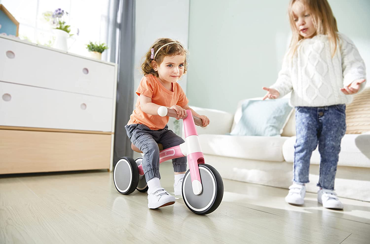 Hape - First Ride Balance Bike - Pink