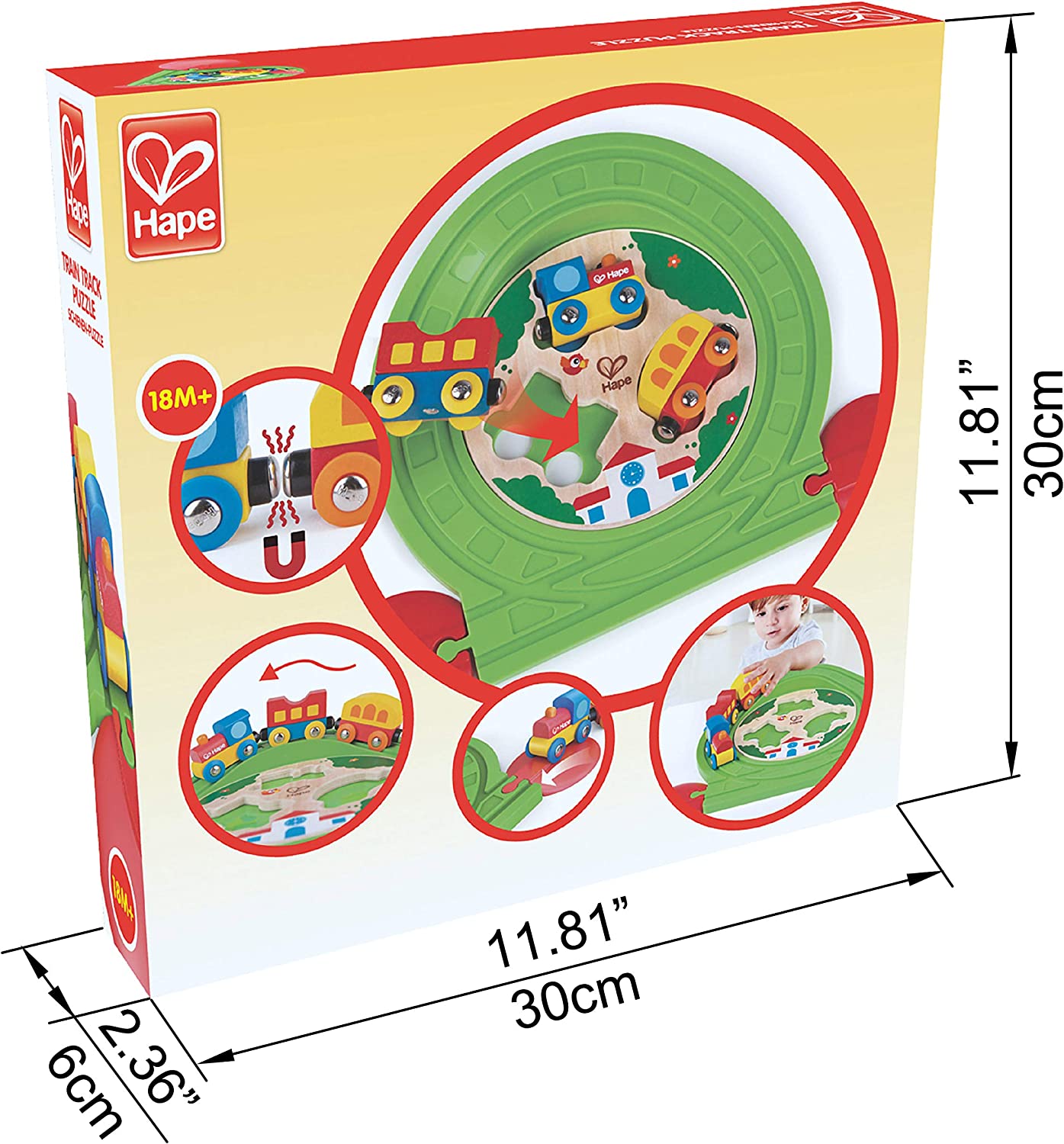 Hape Rail Train Track Puzzle