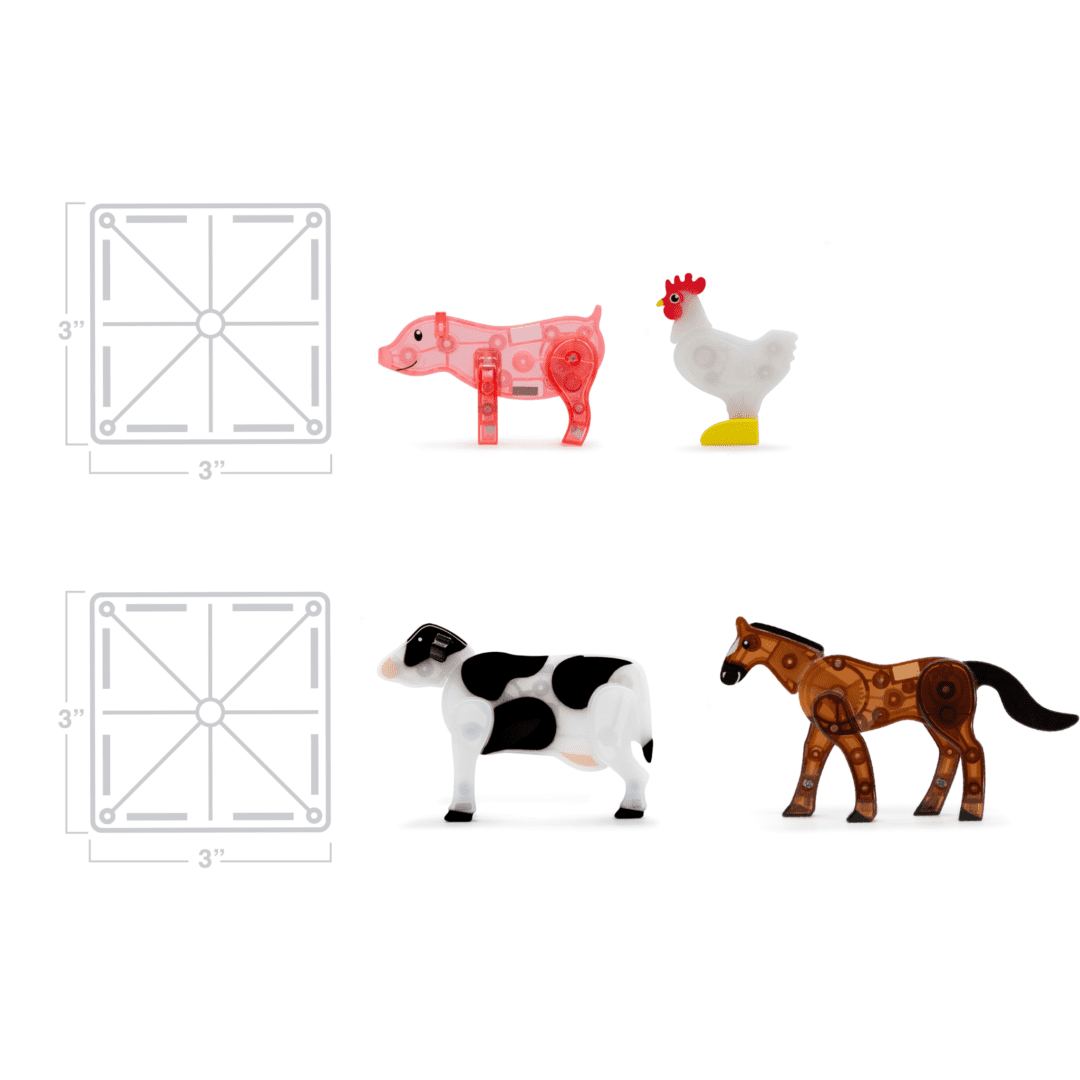 MAGNA-TILES - Farm Animals - 25 Piece Set | Magna-Tiles on Sale