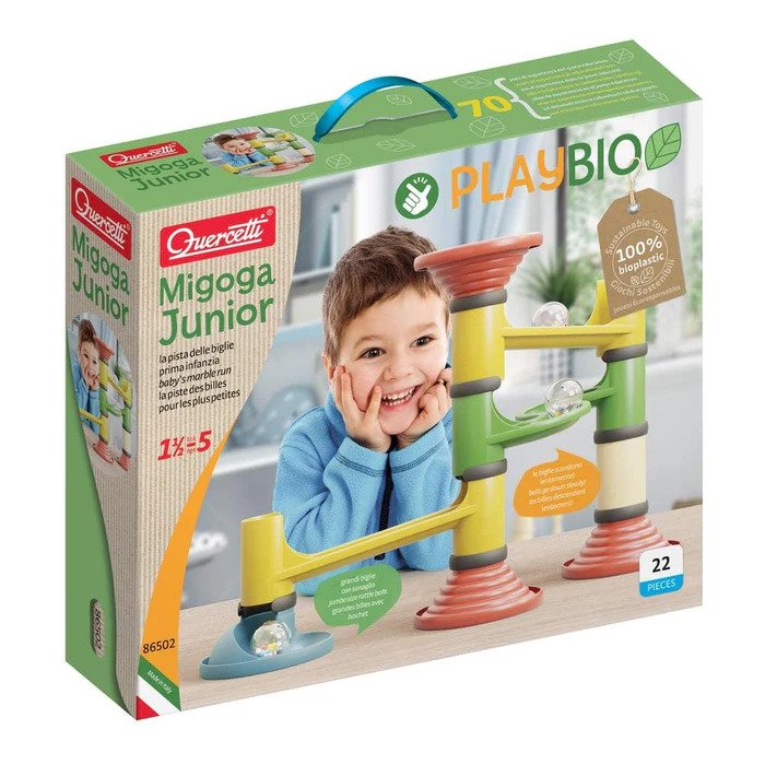 Quercetti Migoga Junior Play BIO Marble Run 86502