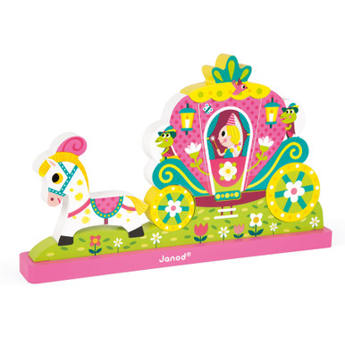  Janod MagnetiBook 63 pc Magnetic Princess Costumes