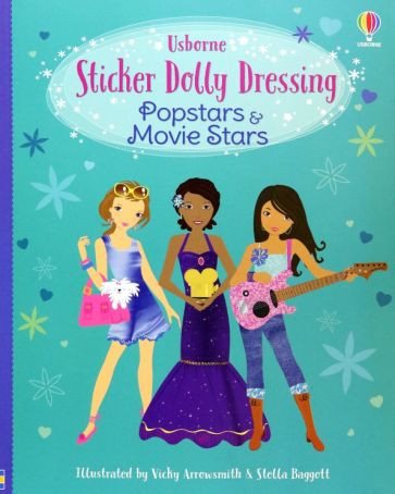 Usborne Sticker Dolly Dressing - Popstars & Movie Stars | Discount Toy Co.  | Discount Toy Co