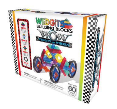 Wedgits Wedgits On Wheels 60 Piece Set