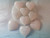 Florescent Pink Calcite Hearts