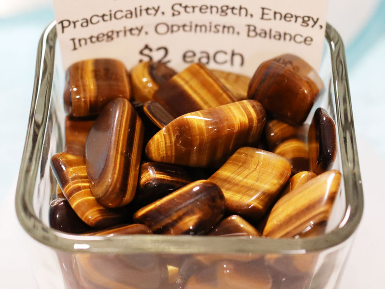 Tiger Eye Tumbled Stone