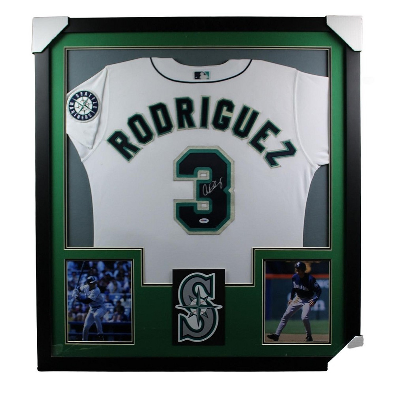 Alex Rodriguez Autographed Signed Seattle Mariners Deluxe Framed White  Jersey - PSA/DNA Authentic
