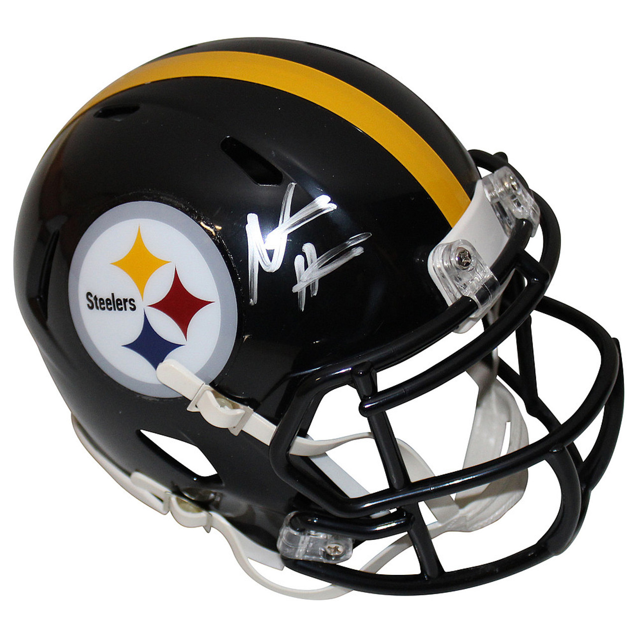 Najee Harris Signed Pittsburgh Steelers Riddell Speed Mini Helmet -Fanatics  Auth