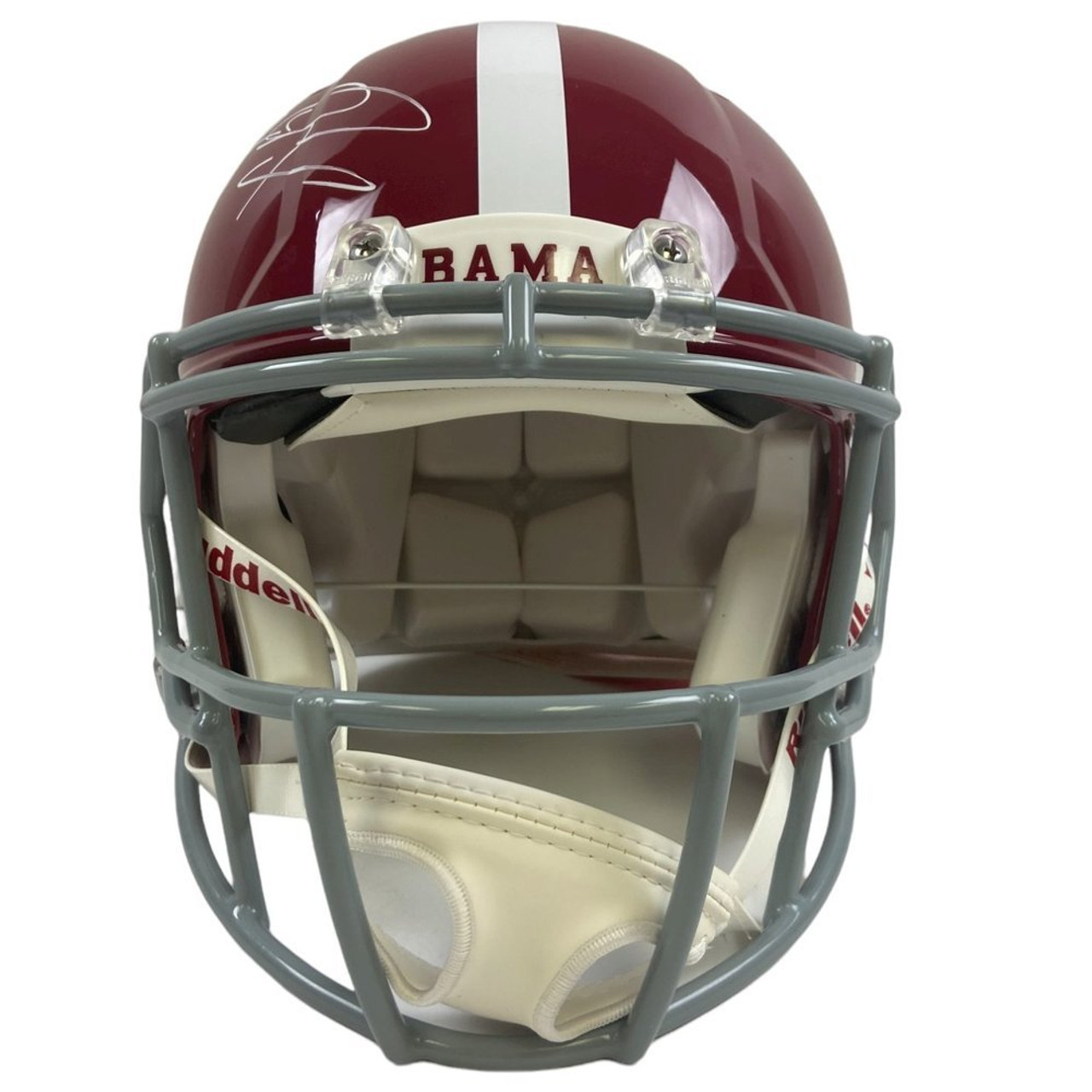 tua tagovailoa autographed helmet