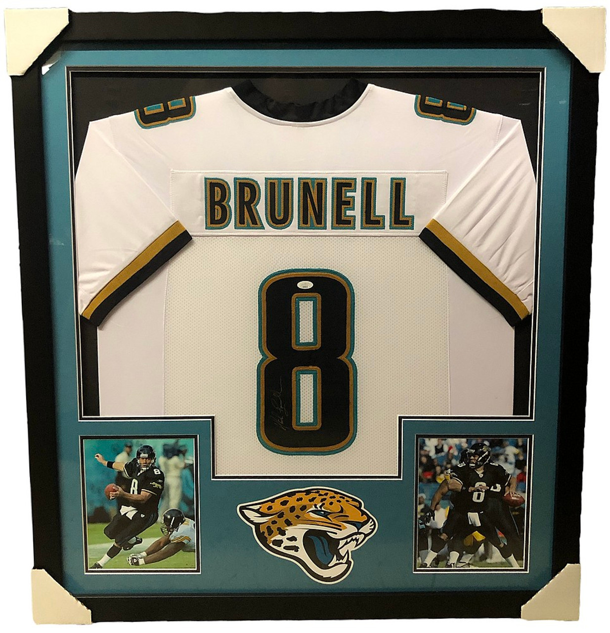 footballcollectible Byron Leftwich Autographed Jacksonville Jaguars Jersey