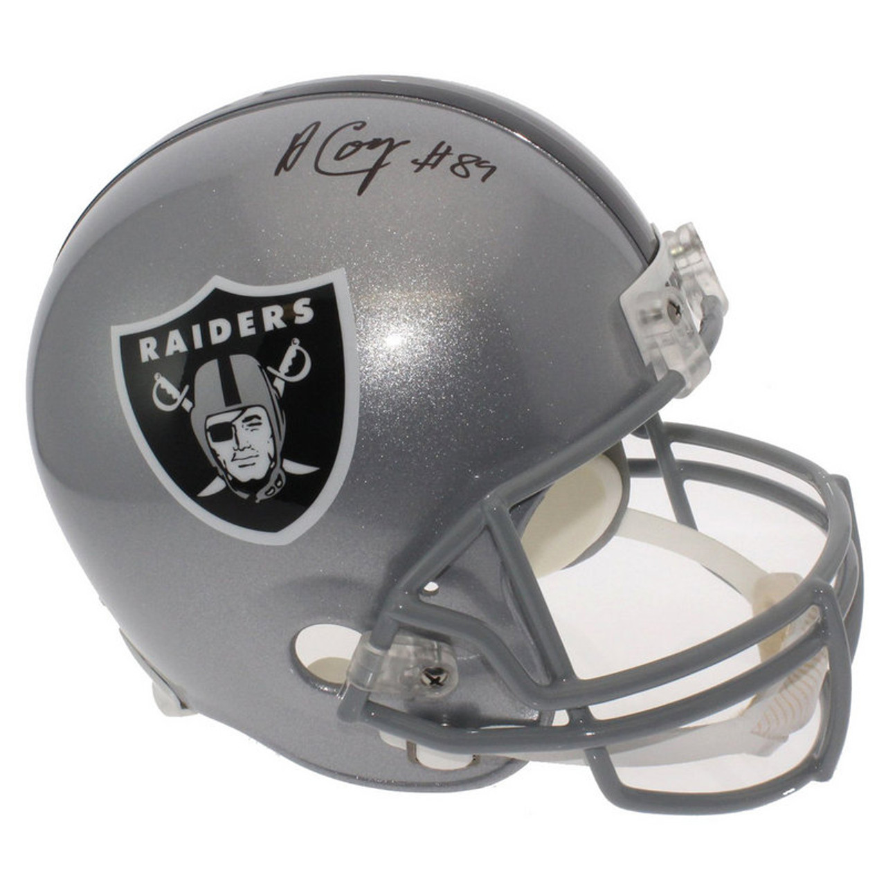 Amari Cooper Autographed Signed Oakland Raiders Full Size Replica Helmet JSA Certified Authentic Autographed Signed Helmets 