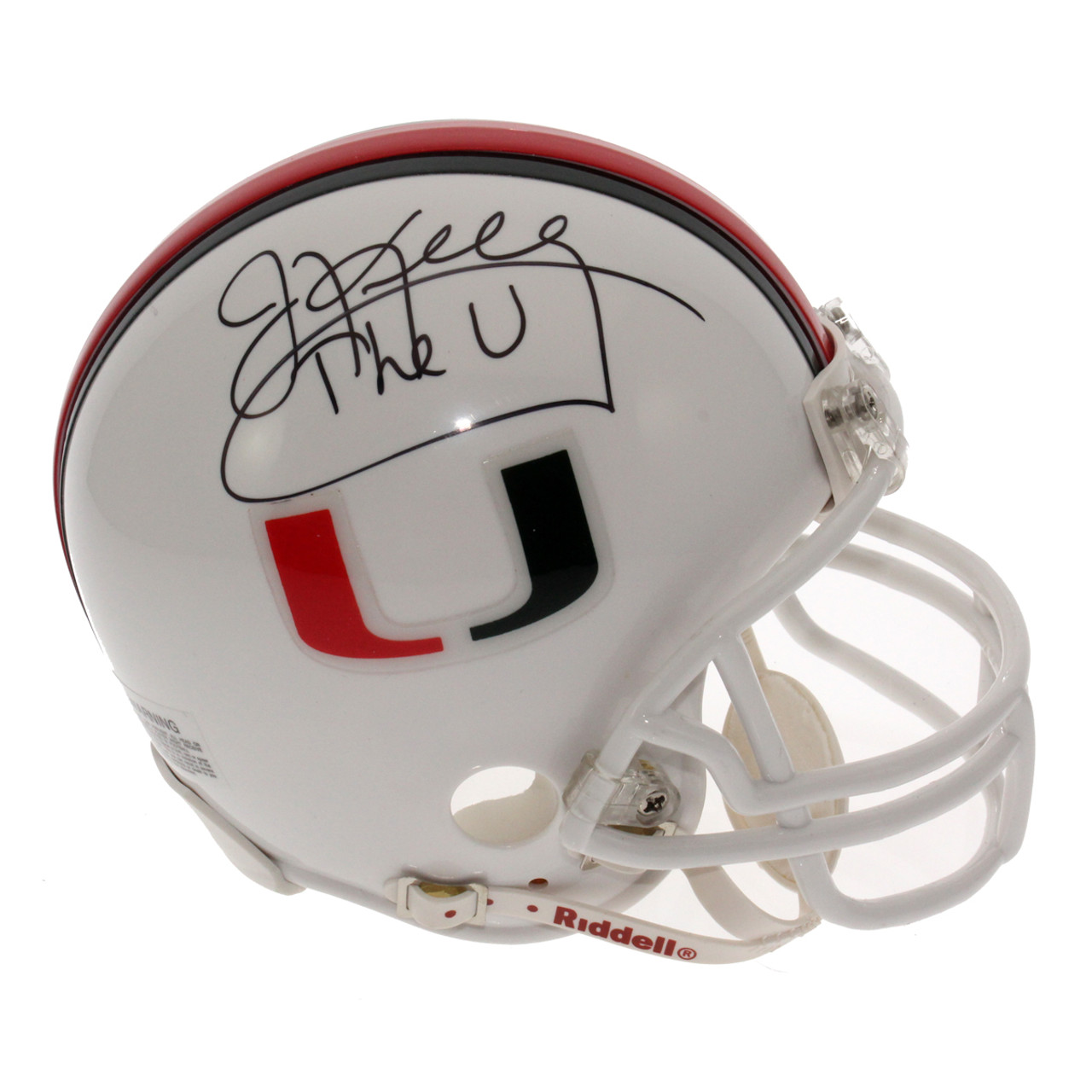 Lids Bernie Kosar Miami Hurricanes Fanatics Authentic Autographed Riddell  Chrome Alternate Speed Mini Helmet