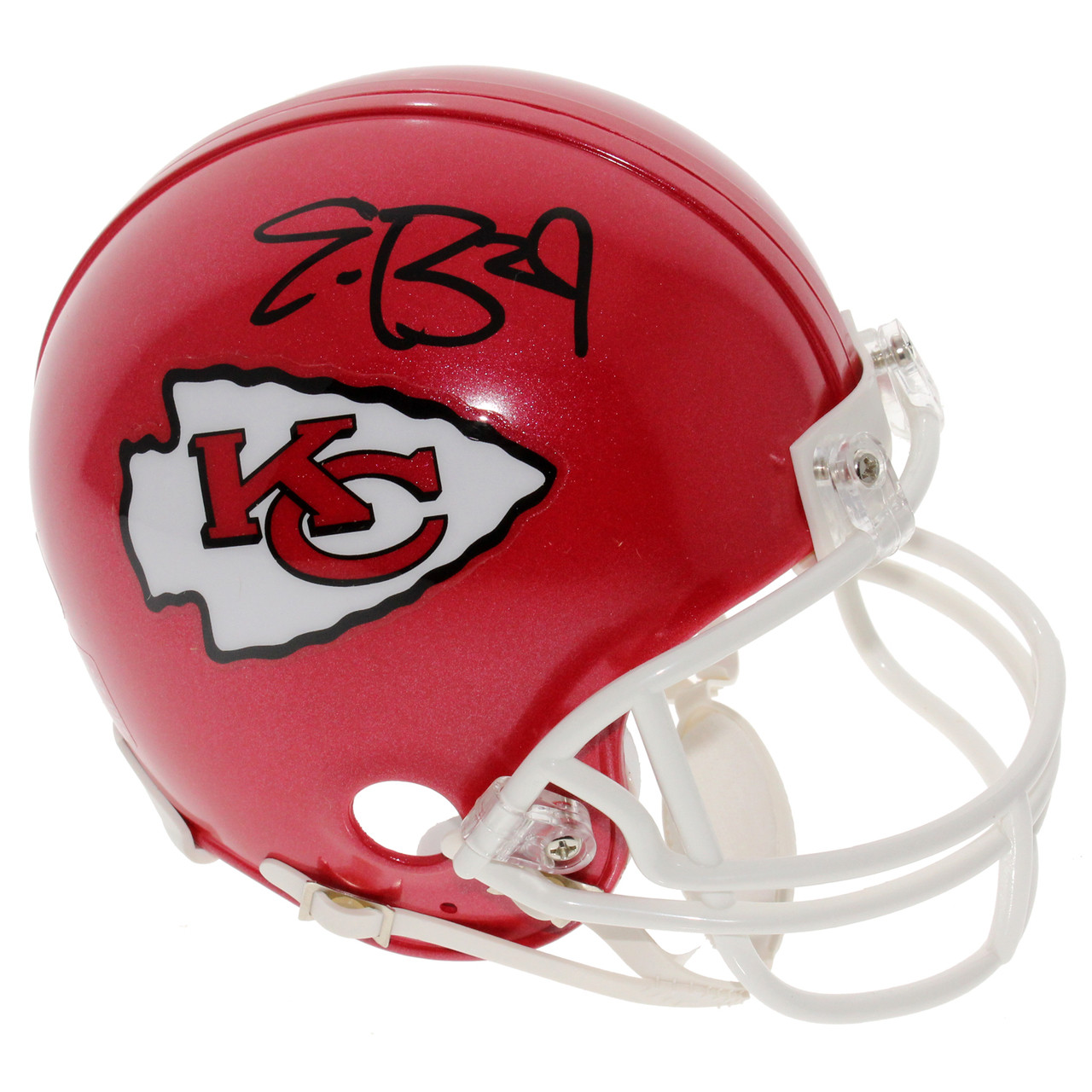 Tommy Townsend Kansas City Chiefs Autographed Riddell Salute to Service  Speed Mini Helmet with SB LVII Champs! Inscription