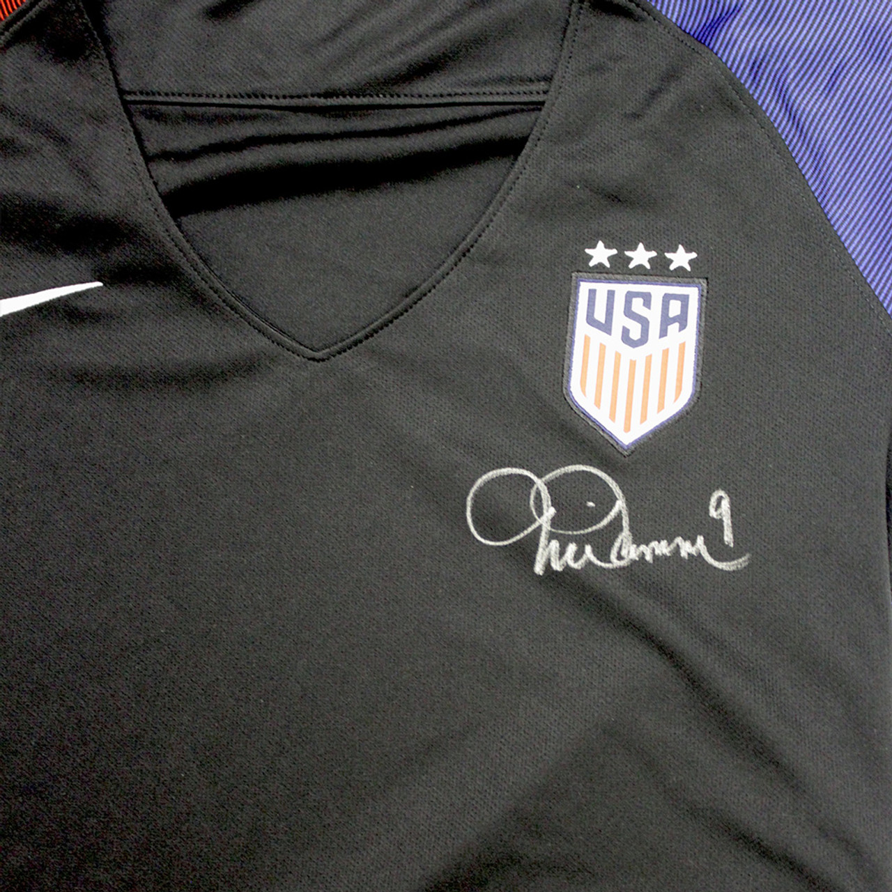 mia hamm autographed jersey