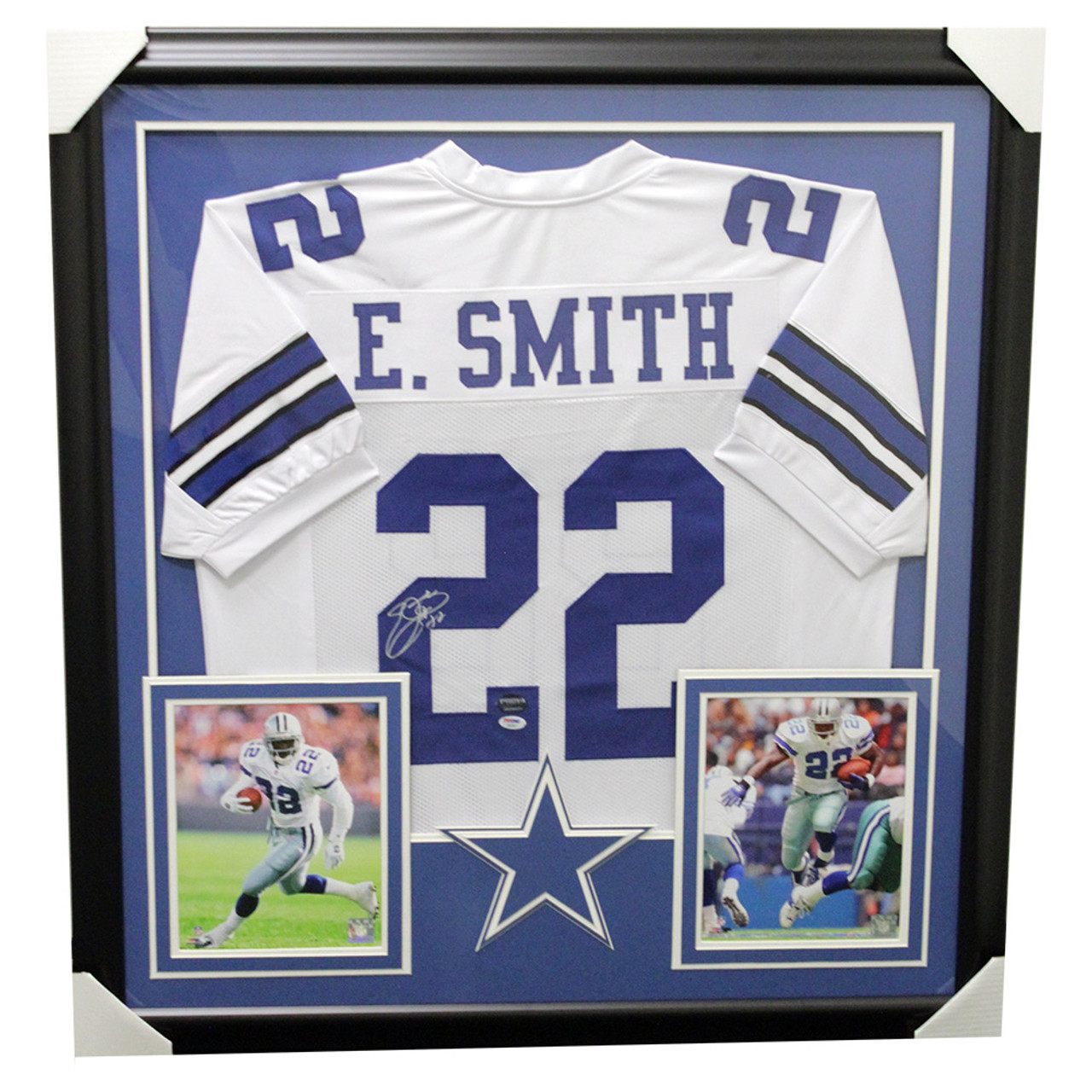 emmitt smith framed jersey