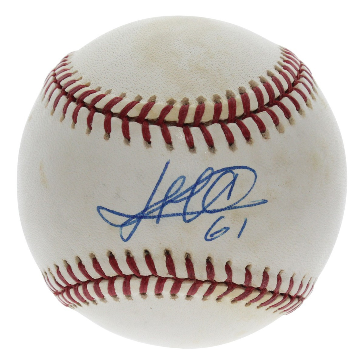 Livan Hernandez Autographed Official National League Baseball - Certified