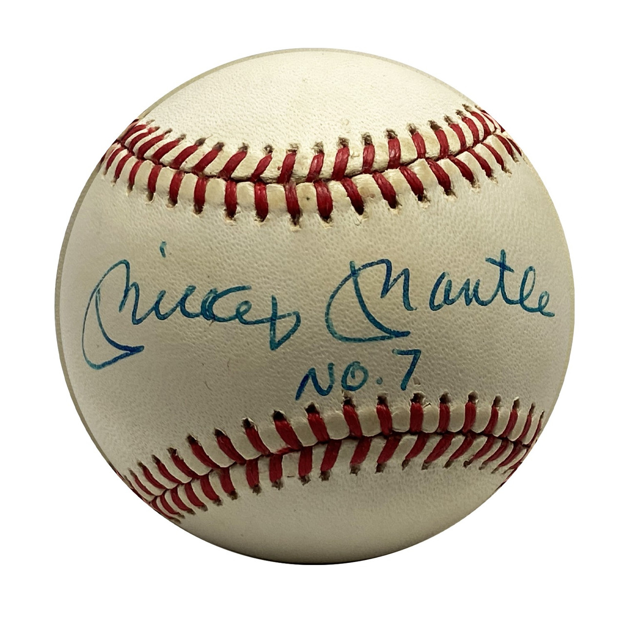 Mickey Mantle Signed Yankees Custom Framed Jersey Inscribed No. 7 (UDA)