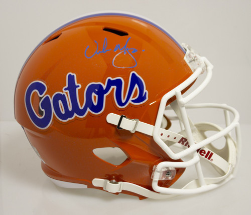 Urban Meyer Signed University of Florida Riddell Speed Rep F/S Helmet- PSA/DNA Urban Meyer Signed University of Florida Riddell Speed Rep F/S Helmet- PSA/DNA
