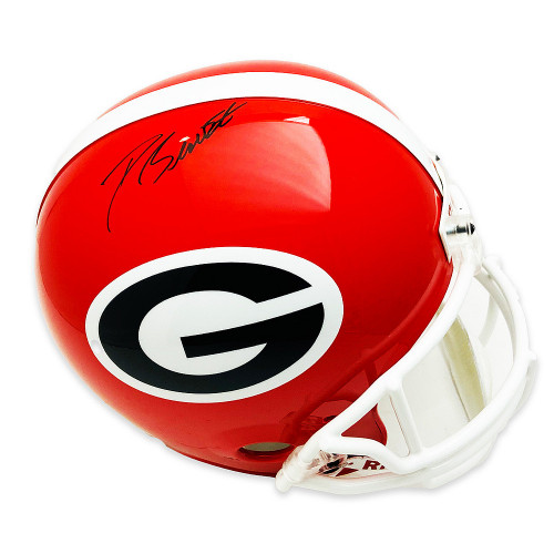 D'Andre Swift Autographed University of Georiga Red Riddell Full Size Helmet-JSA D'Andre Swift Autographed University of Georiga Red Riddell Full Size Helmet-JSA