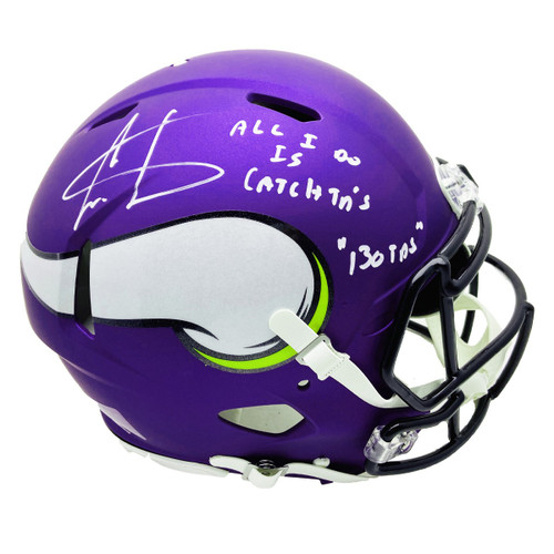 Cris Carter Autographed/Signed Minnesota Vikings Full Size NFL