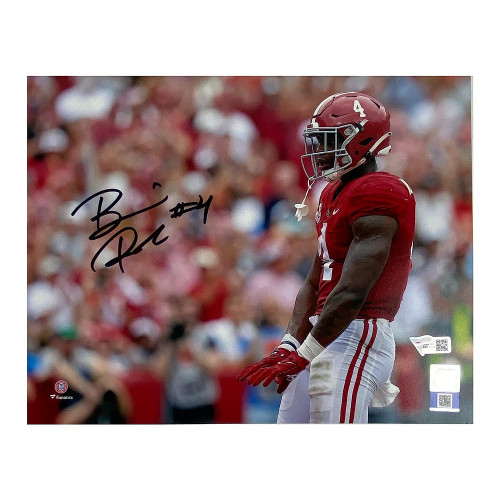 Brian Robinson Signed Alabama Crimson Tide Air Piano 8x10 Photo - Fanatics