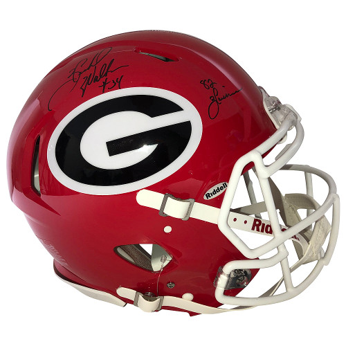 Herschel Walker Signed Georgia Bulldogs Speed F/S Helmet w/82 Heisman Insc- BAS Herschel Walker Signed Georgia Bulldogs Speed F/S Helmet w/82 Heisman Insc- BAS