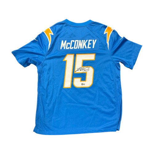 Ladd McConkey Autographed Los Angeles Chargers Nike Authentic Powder Blue Jersey - Beckett Ladd McConkey Autographed Los Angeles Chargers Nike Authentic Powder Blue Jersey - Beckett