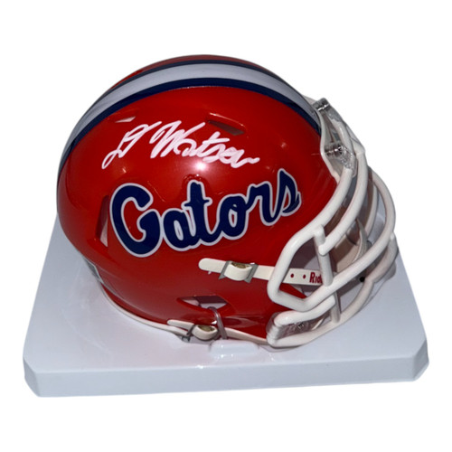 Desmond Watson Autographed Florida Gators Riddell Orange Speed Mini Helmet - Beckett