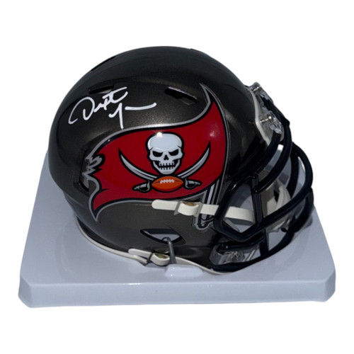 Dexter Jackson Autographed Tampa Bay Buccaneers Riddell Speed Mini Helmet- JSA