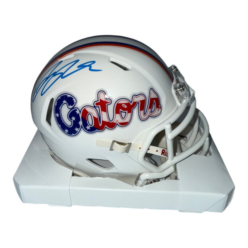 Ricky Pearsall Autographed Florida Gators Stars and Stripes Riddell Mini Helmet- Beckett