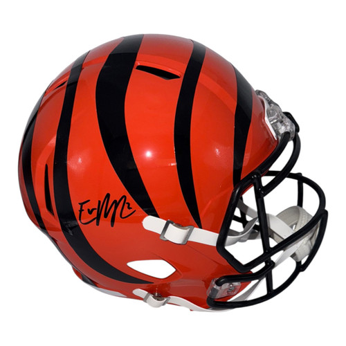 Evan McPherson Autographed Cincinnati Bengals Riddell Full Size Speed Replica Helmet- JSA