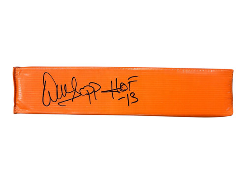 Warren Sapp Autographed Orange Endzone Pylon - Beckett