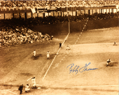 Bobby Thomson New York Giants Autographed Signed 8x10 Photo - Certified Authentic