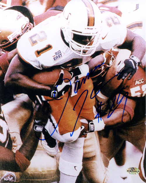 James Jackson Miami Hurricanes Autographed Signed 8x10 Photo - Certified Authentic James Jackson Miami Hurricanes Autographed Signed 8x10 Photo - Certified Authentic