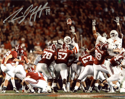 Leigh Tiffin Alabama Crimson Tide Autographed Signed 8x10 Photo - Certified Authentic Leigh Tiffin Alabama Crimson Tide Autographed Signed 8x10 Photo - Certified Authentic